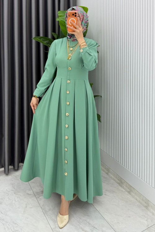 Çağla Premium Asel Elbise Tesettür Giyim