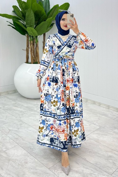 Etnik Etek Takım Tesettür Giyim