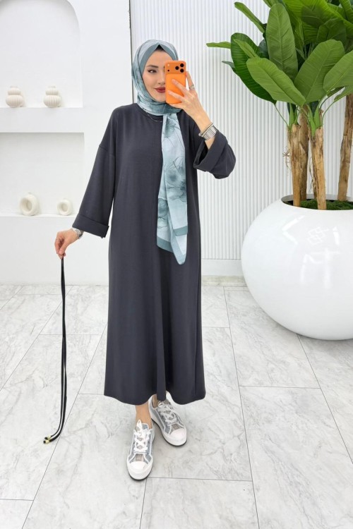 Füme  Oysho Elbise Tesettür Giyim