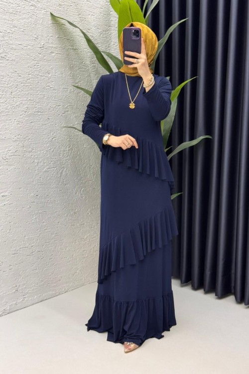 Laci Duru Elbise Tesettür Giyim