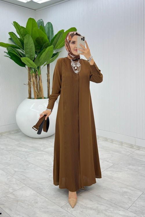 Taba Busem Elbise Tesettür Giyim