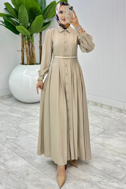 Taş Demet Elbise Tesettür Giyim