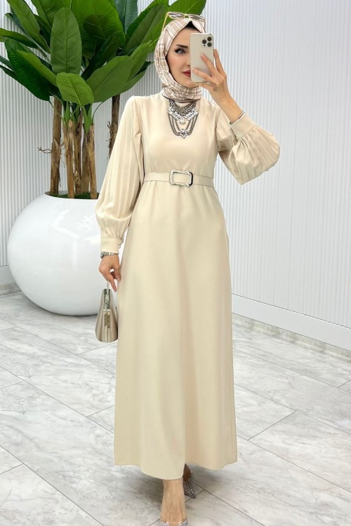 Taş Kalem Elbise Tesettür Giyim