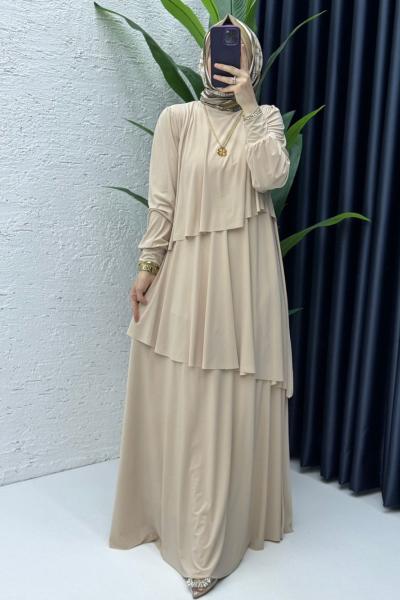 Taş Premium Sultan Elbise Tesettür Giyim