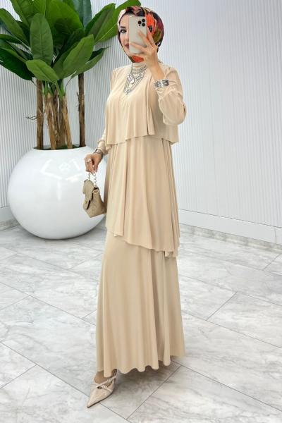 Taş Premium Diva Elbise Tesettür Giyim