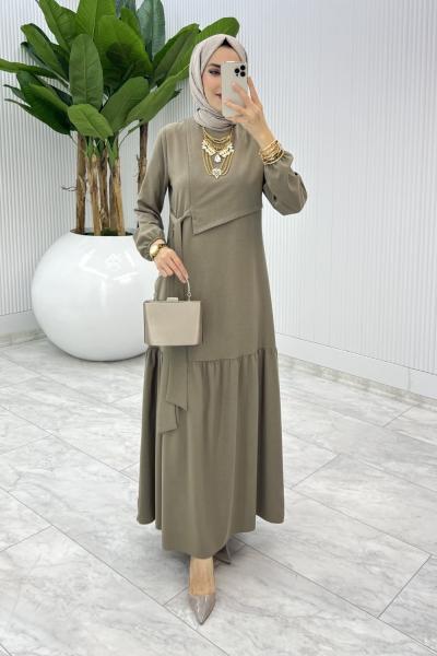 Toprak  Premıum Seçil Elbise Tesettür Giyim
