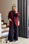 Carleen Ceket  Bordo