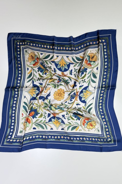 Etnik Fular Lacivert