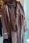 Layel Abaya Kahverengi