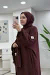 Namaz Elbisesi Kahverengi