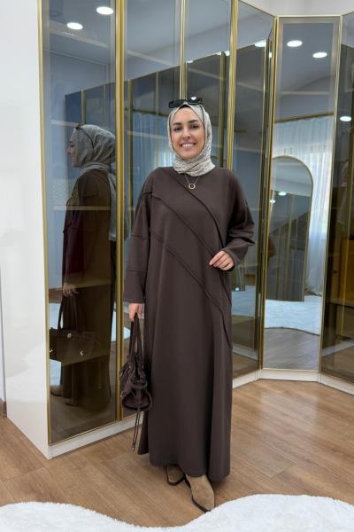 Nervür Detaylı Oysho Kahverengi