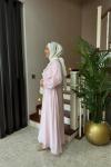 Riad Elbise Pembe
