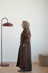 ROSEL KAPİTONE MONT  KAHVERENGİ