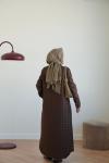 ROSEL KAPİTONE MONT  KAHVERENGİ