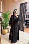 SOLEA ABAYA Siyah
