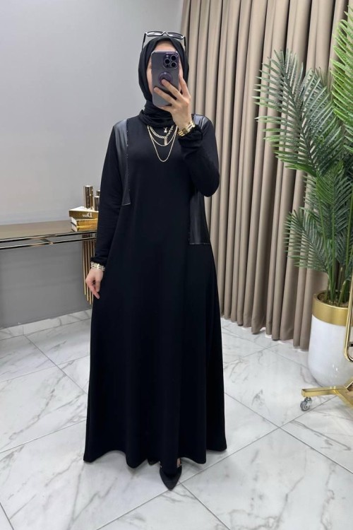 Asya Elbise Siyah