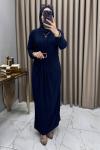Bircan Elbise Lacivert