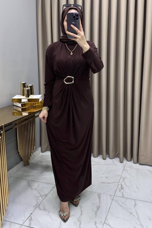 Bircan Elbise Kahve