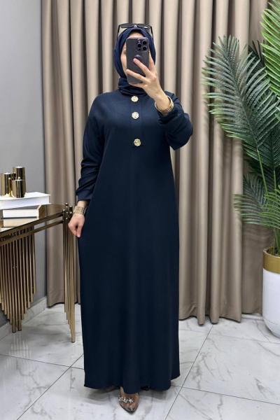 Cazibe Elbise Lacivert