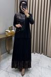 Derya Etekli Takım Siyah