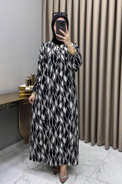 Dilruba Elbise Siyah