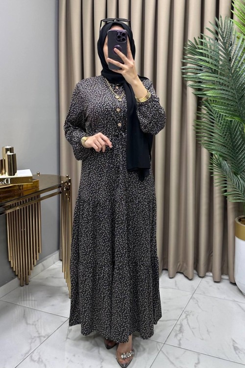 Eftelya Elbise Siyah