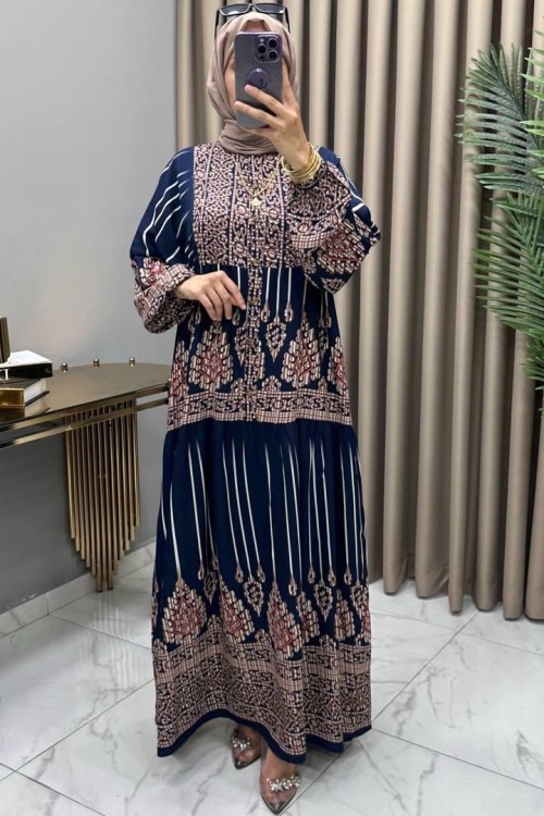 Göksel Elbise Lacivert