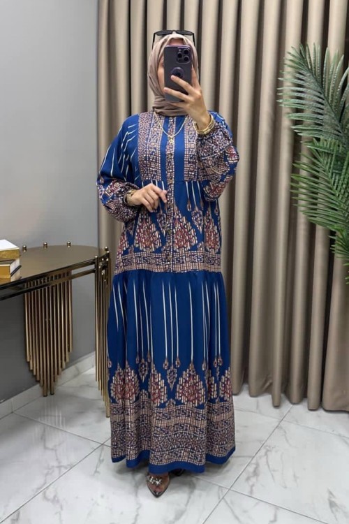 Göksel Elbise İndigo