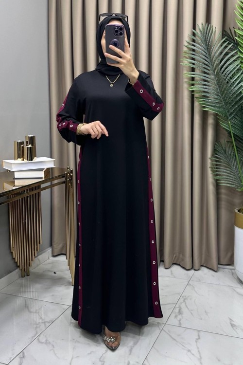 İlknur Elbise Mürdüm