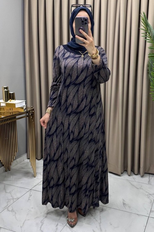 İrem Elbise Lacivert