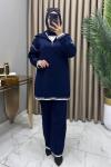 Kevser Triko Takım Lacivert