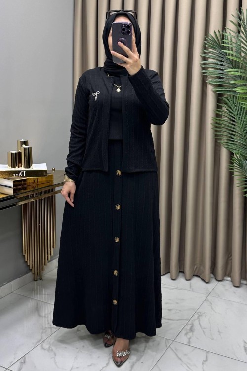 Selin Etekli Takım Siyah