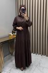 Serenay Elbise Kahve