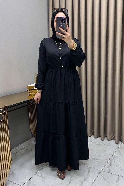 Serenay Elbise Siyah