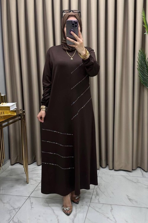 Sevda Elbise Kahve