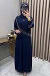 Zincir Elbise Lacivert