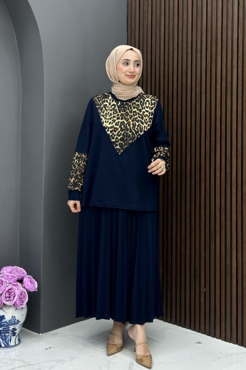 Alya Etekli Takım - Lacivert
