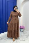 Aslıhan Elbise - Taba