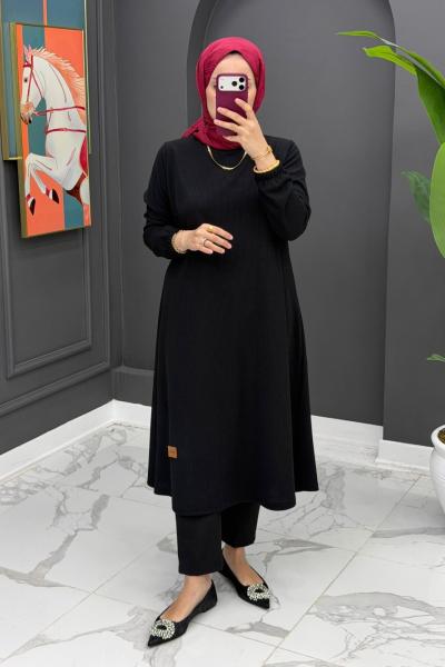 Billur Tunik - Siyah