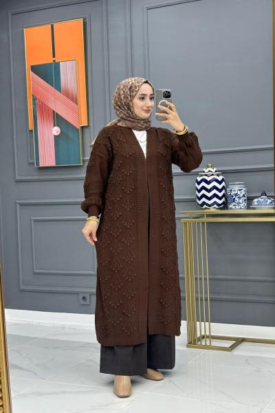 Cemre Hırka - Kahve