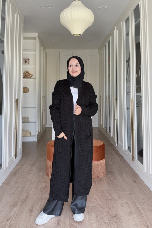 Didem Uzun Hırka - Siyah