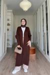 Didem Uzun Hırka - Kahverengi