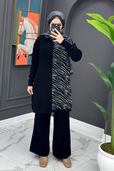 Dilvin Triko Takım - Siyah