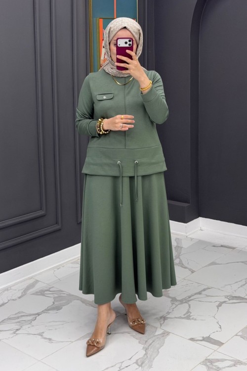 Duru Etekli Takım - Yeşil