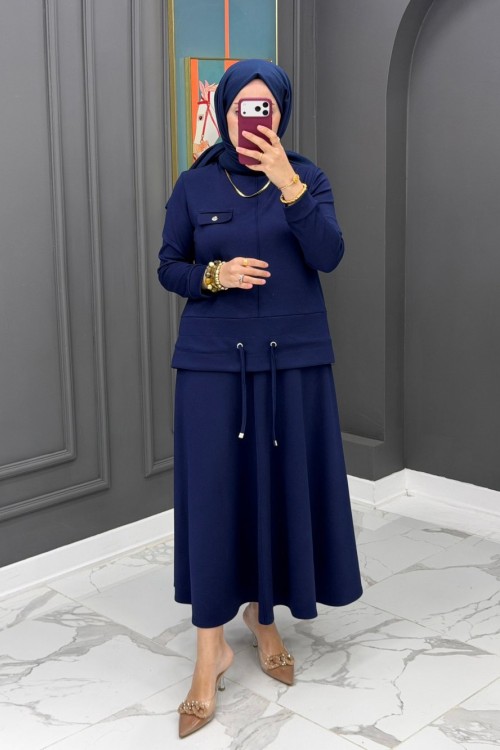 Duru Etekli Takım - Lacivert