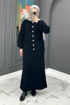 Elsa Triko Etekli Takım - Siyah