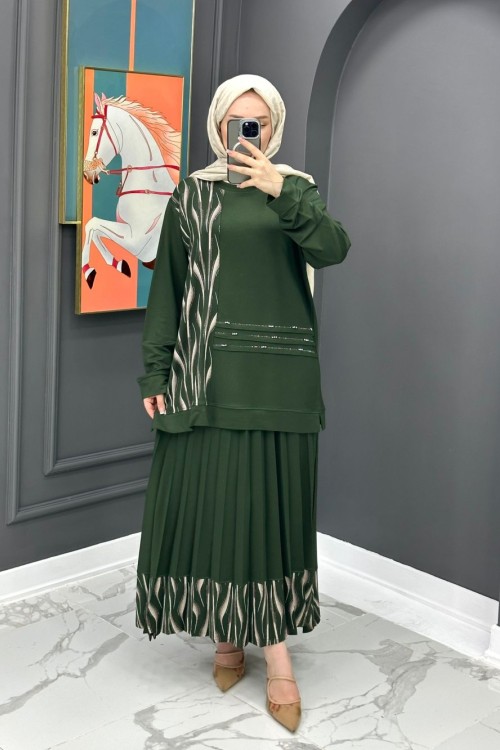 Ferhunde Etekli Takım - Yeşil