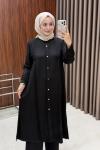 Lamia Uzun Takım - Siyah