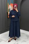 Leman Etekli Takım - Lacivert