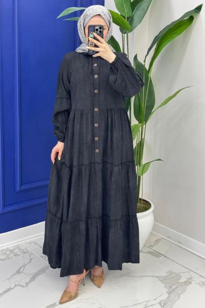 Leydi Elbise -Siyah